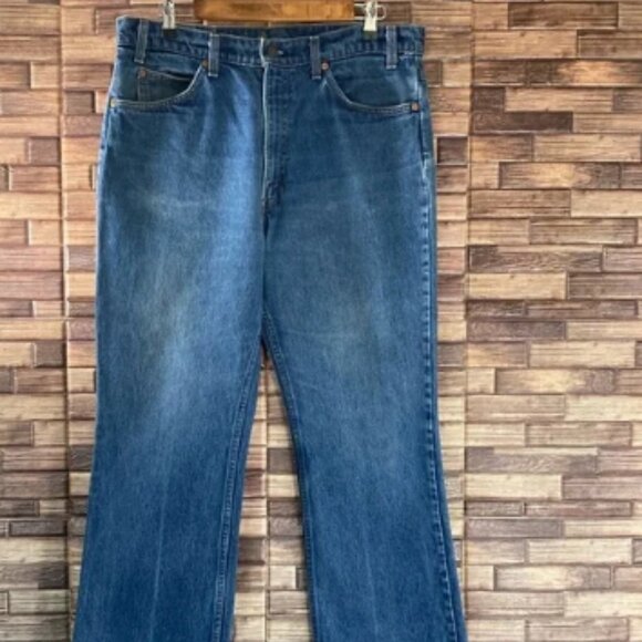 Vintage Mens Levi’s 20517-0217 Saddleman Jeans Orange Tab Made in USA 36x30 - Picture 1 of 10